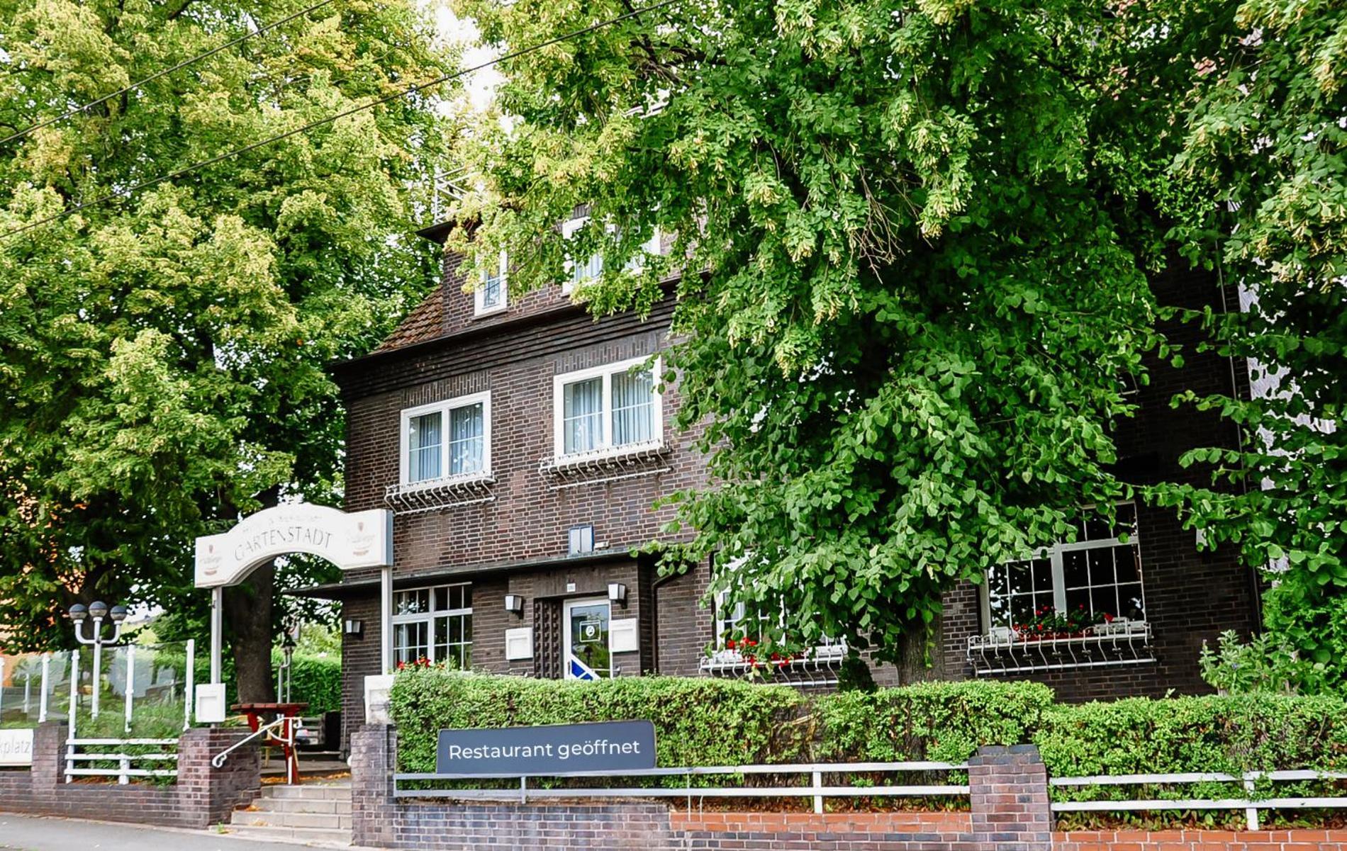 Hotel Und Restaurant Gartenstadt Ерфурт Екстер'єр фото
